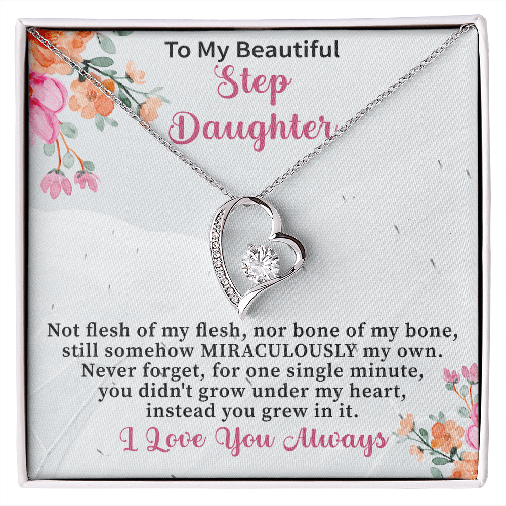 meaningful necklace gift for stepdaughter expressing love and acceptance